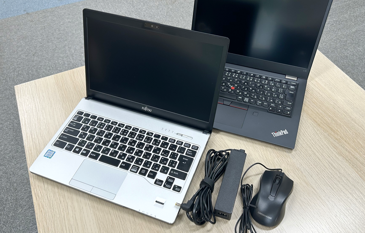 中3生・高3生対象！ 企業リユースのノートパソコンを無償貸与！