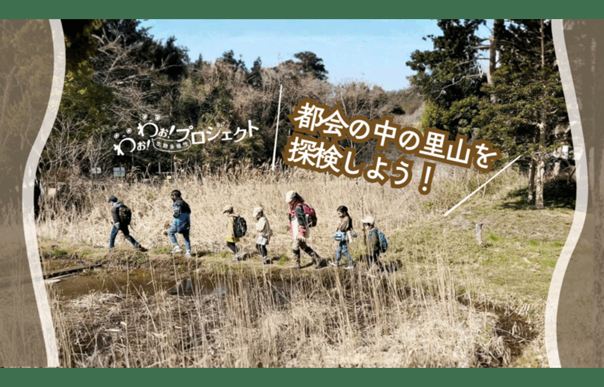 2/8（日）開催！ 小学生の親子向け 「里山の自然観察会」 のご案内！